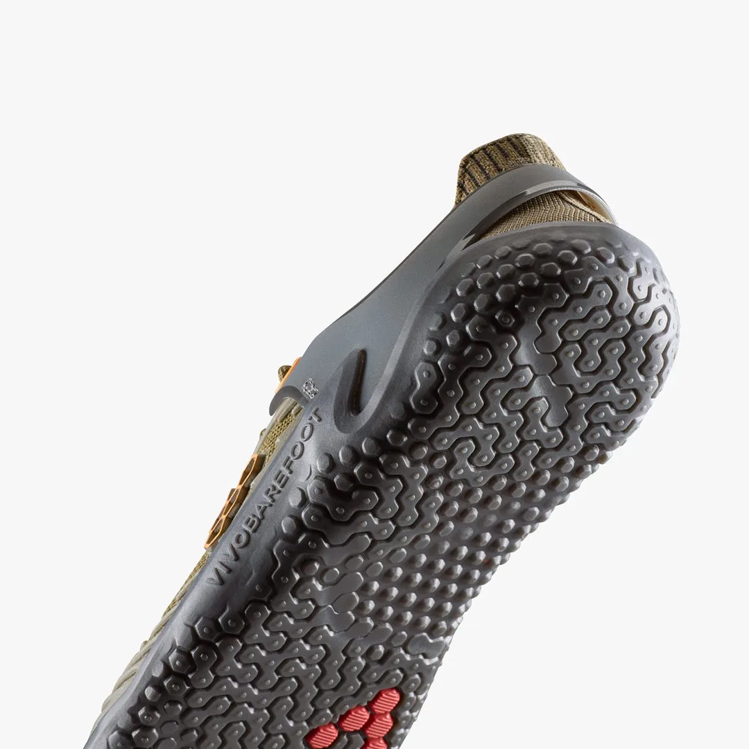 Кроссовки Vivobarefoot Motus Strength II — женская модель, тёмно-оливковый, фото 6