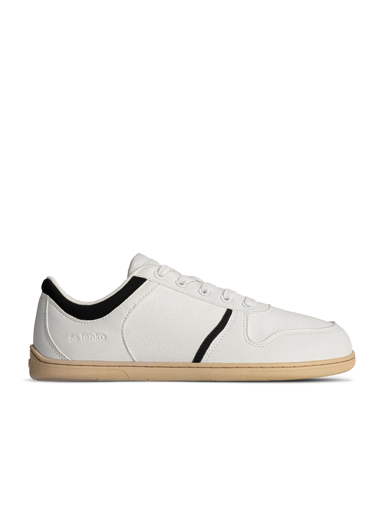 Босоногие кроссовки Be Lenka Echo - белый и чёрный без материалов животного происхождения — фото 1 из 12
