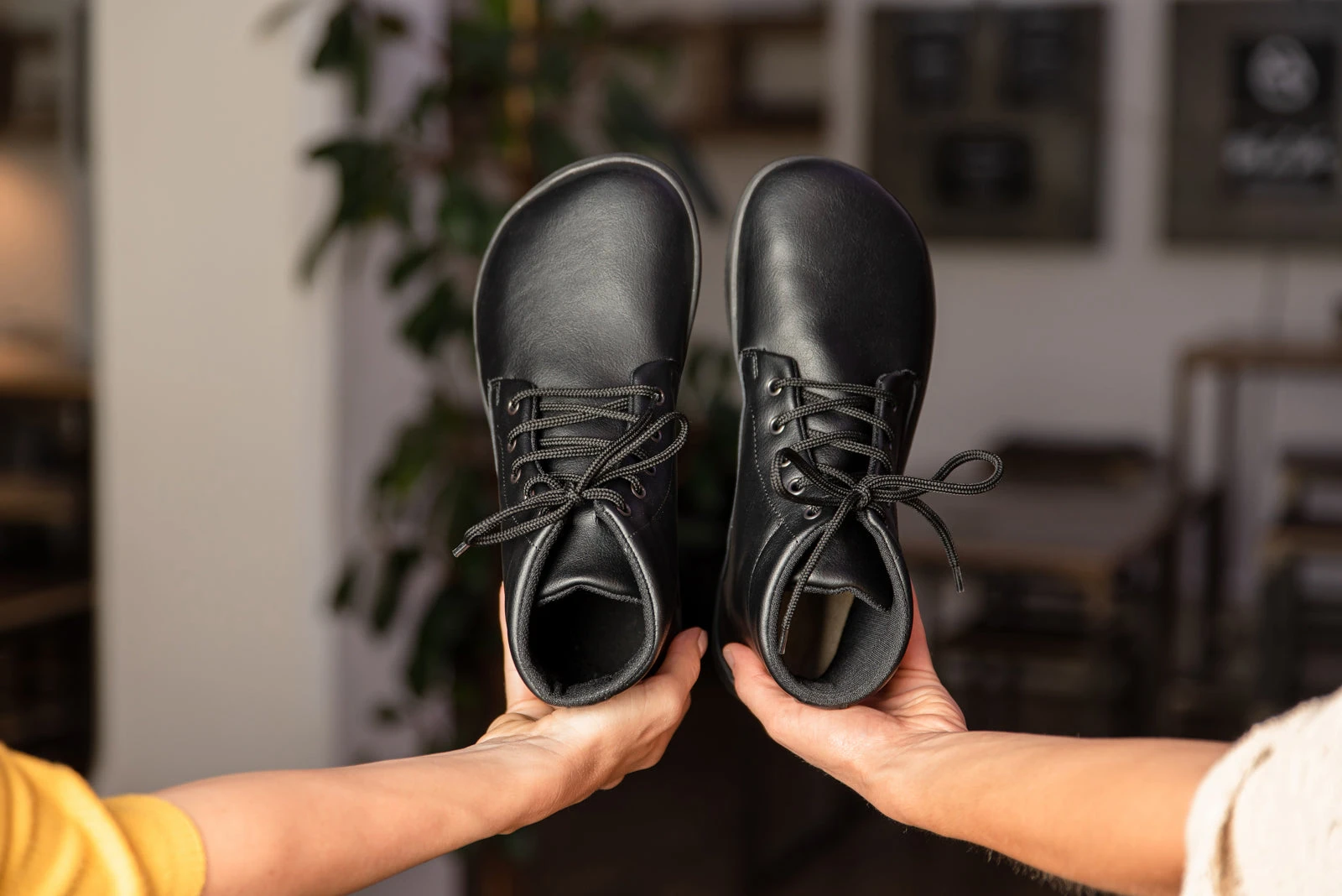 Ботинки Ahinsa Sundara Ankle xWide Barefoot — чёрный, фото 14