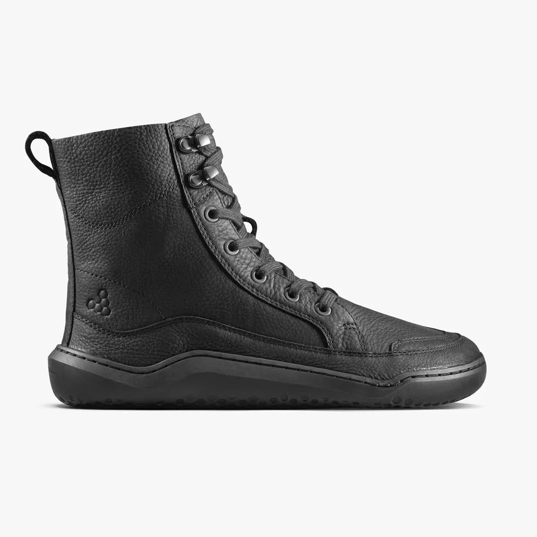 Ботинки Vivobarefoot Gobi Boot II — женская модель, чёрный