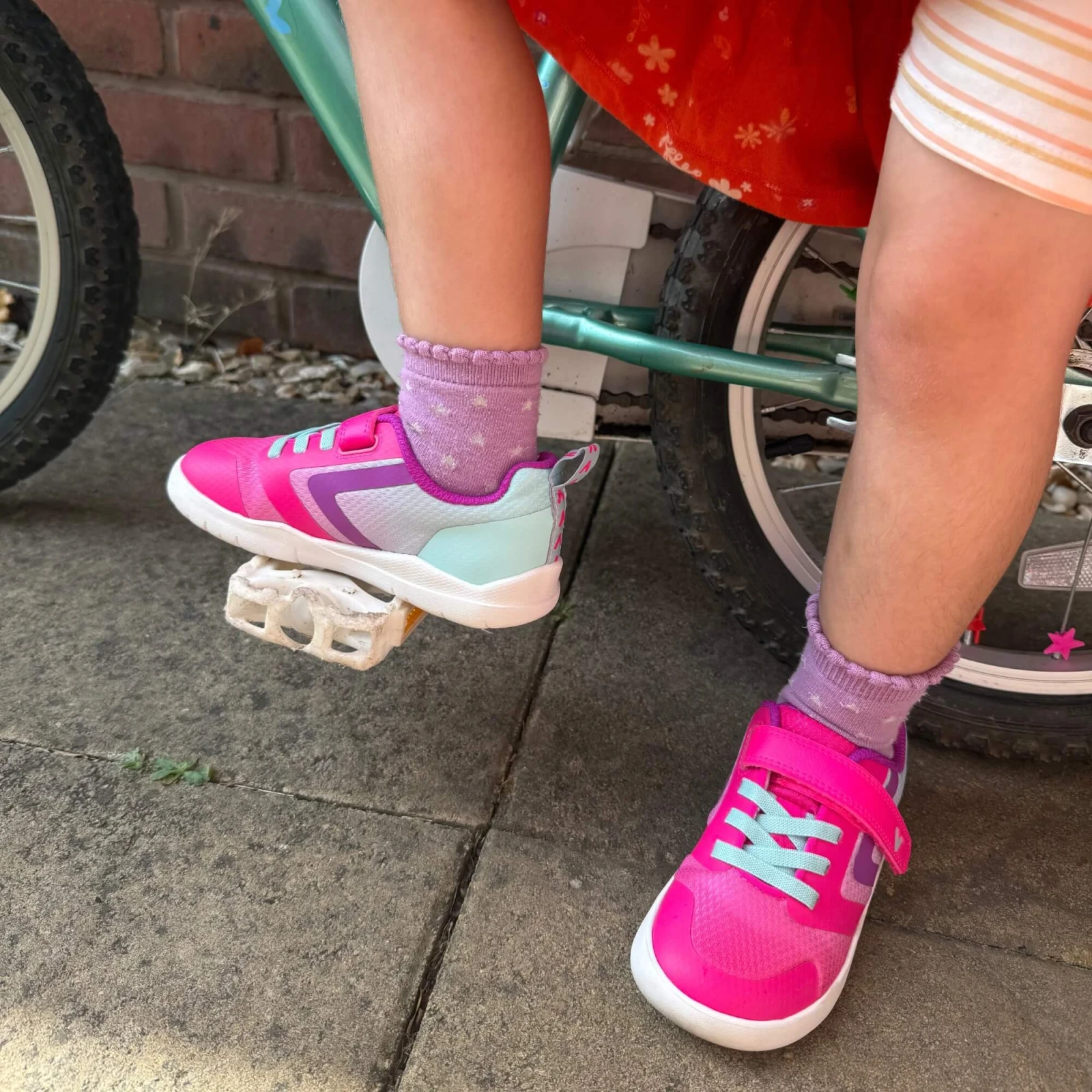 Кроссовки BGreater Ennis — розовый с бирюзовым, фото 2