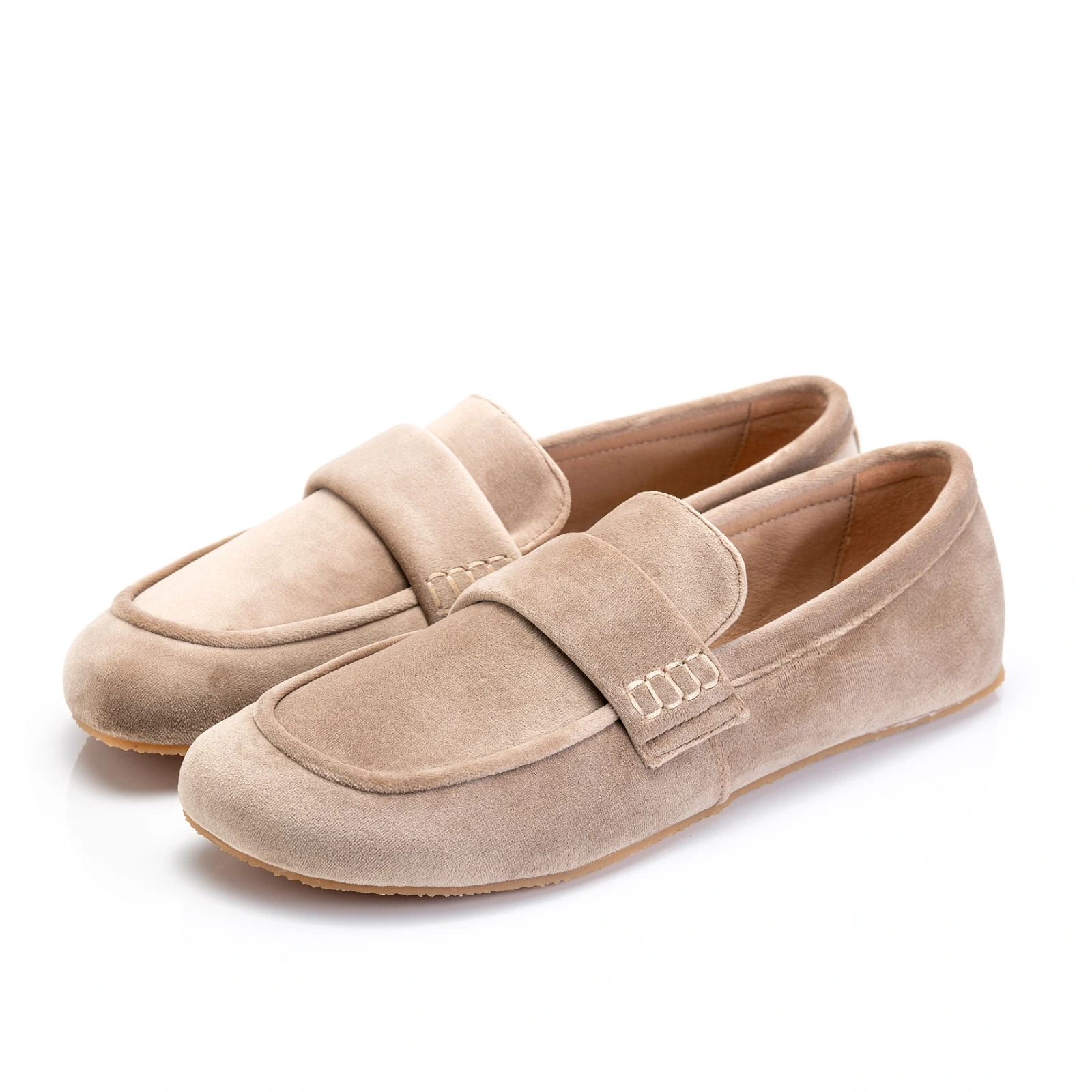 Босоногие туфли Shapen ELYSEE — бежевый · широкая колодка, фото 5
