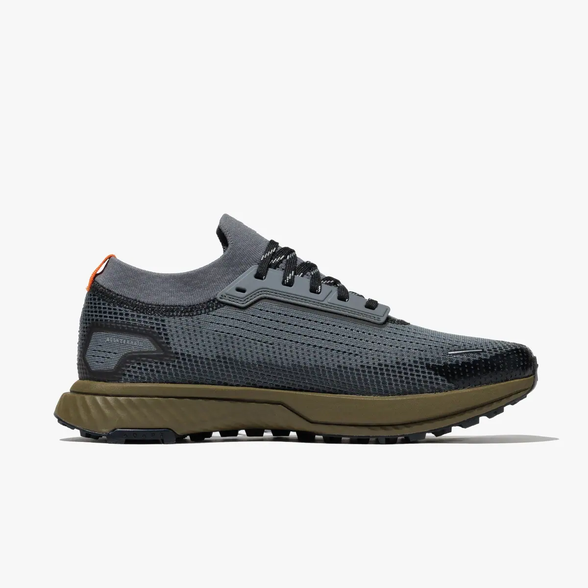 Босоногие кроссовки Flux Adapt Trail Runner — серый, оливковый и оранжевый, фото 3