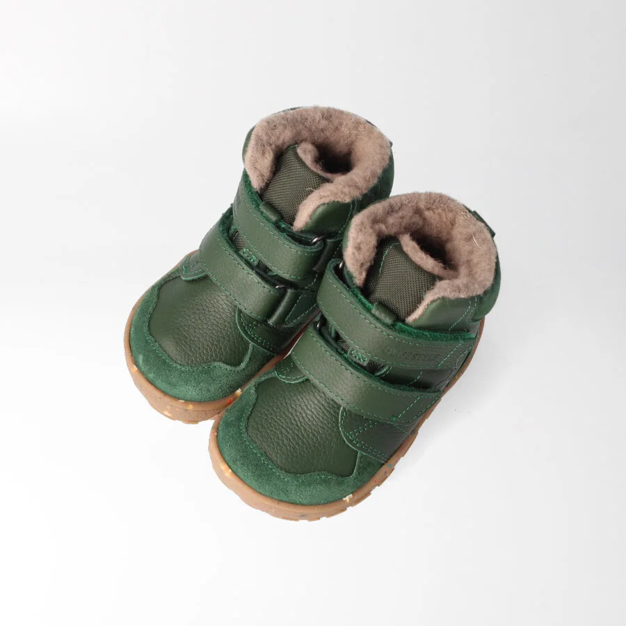 Зимние босоногие ботинки bLIFESTYLE gibbonSTYLE — тёмно-зелёный (арт. BN156700W520), фото 5