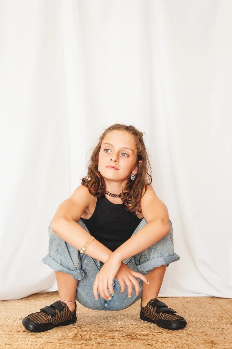 Босоногие кроссовки Sambas the bambas Okapi — полосатые, фото 4