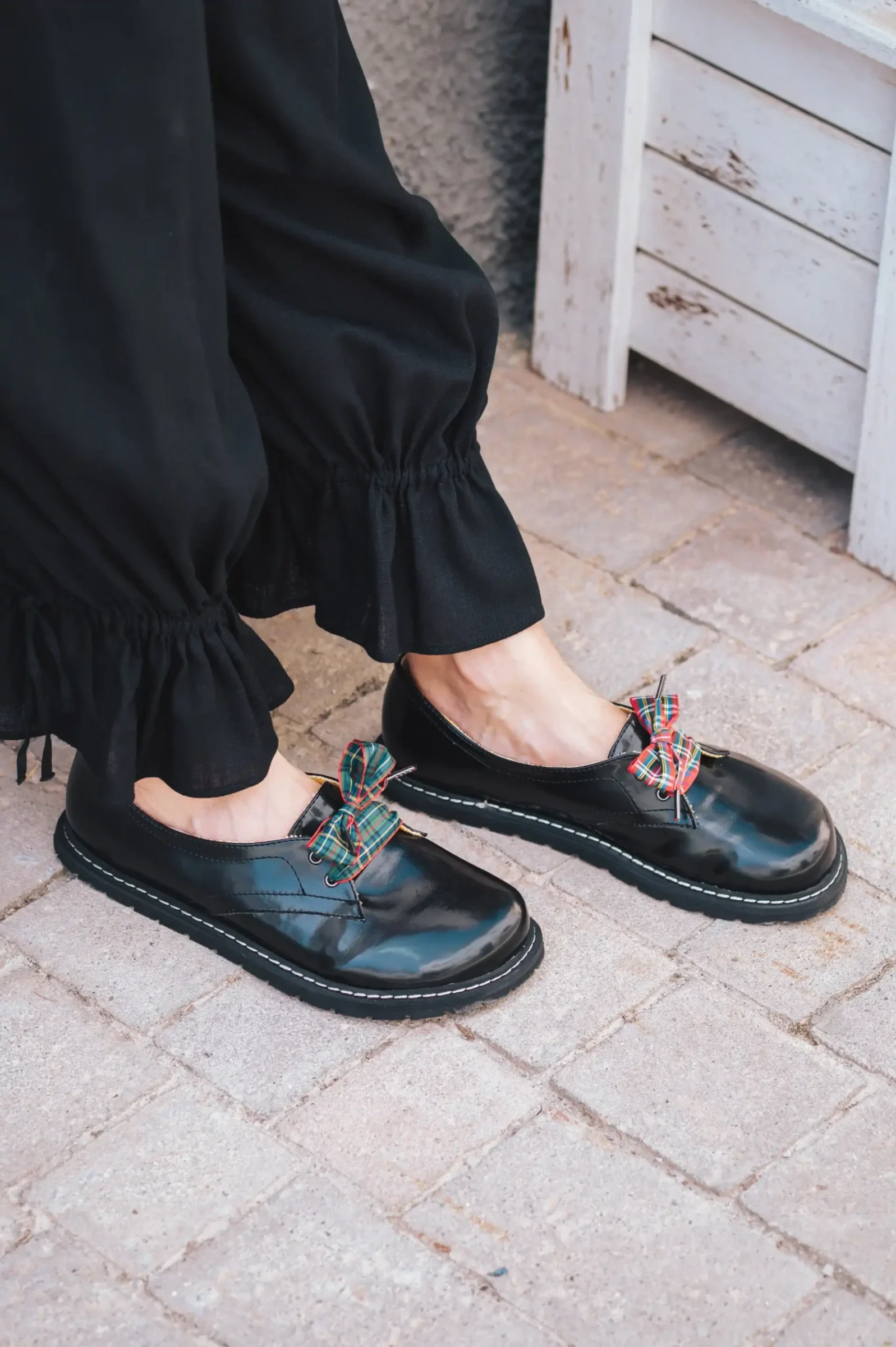 Босоногие туфли Sambas the bambas Lou — чёрные, фото 10