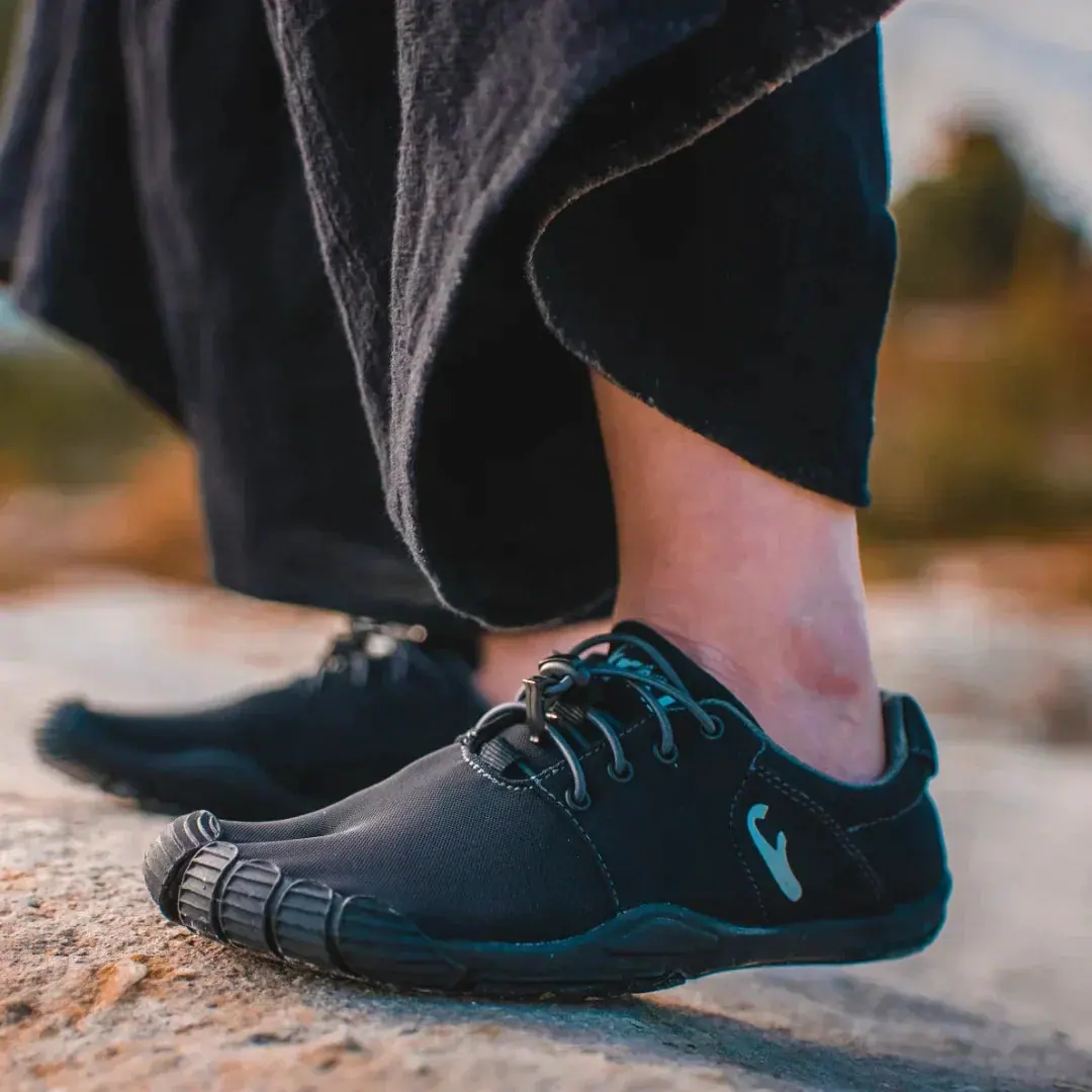 Босоногие кроссовки Freet Leap 2 4+1 — чёрный, фото 7